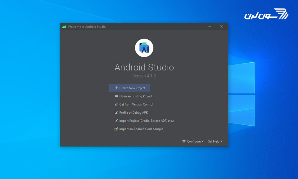اجرای اندروید استودیو